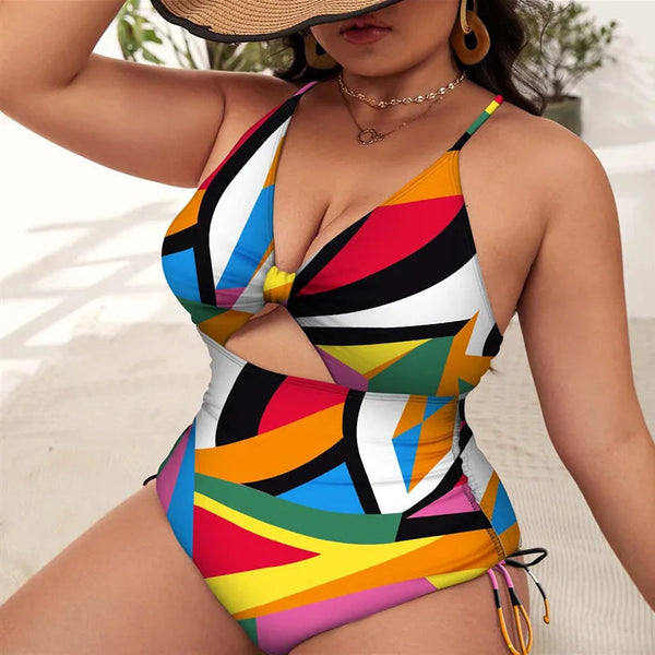 Maiô Plus Size Engana Mamãe - Moda Praia Ena Mai27 Casa Sereia G 